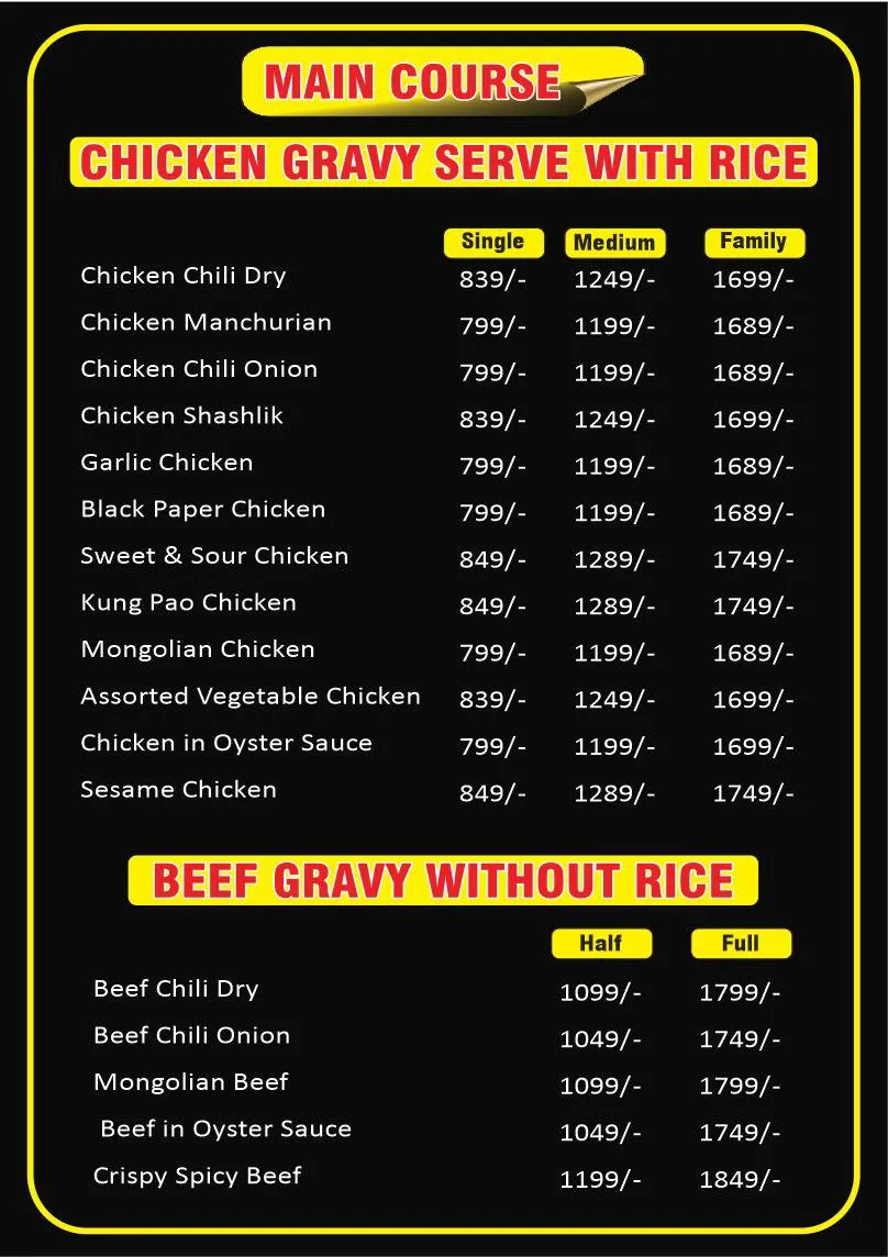 Chinese Hub Peshawar Menu, Reviews, Bank Card Deals & Discounts Get 50% OFF